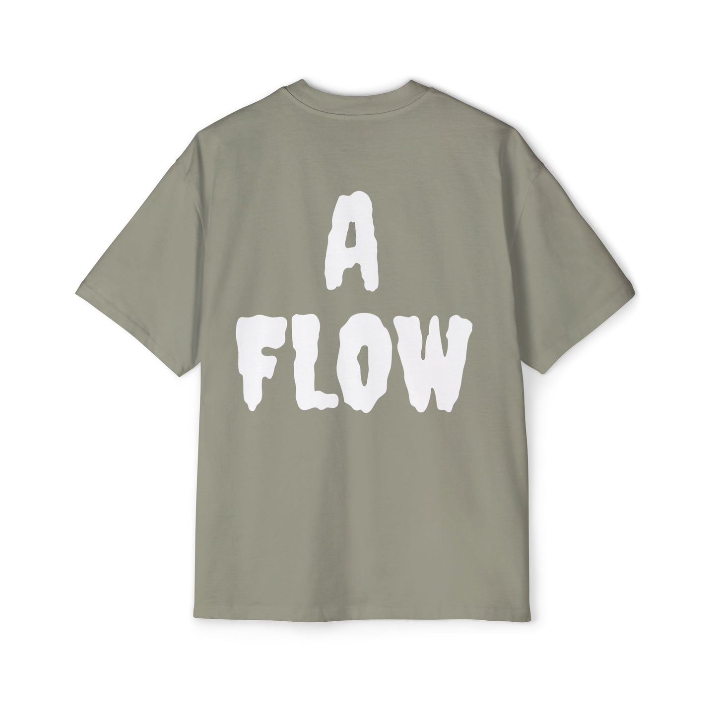 A FLOW T-Shirts blauwgroen (Eucalyptus)