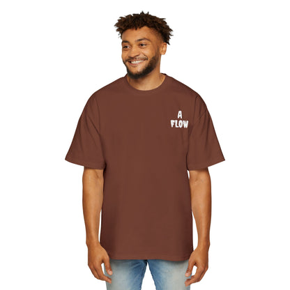 A FLOW T-Shirt Bordeaux rood