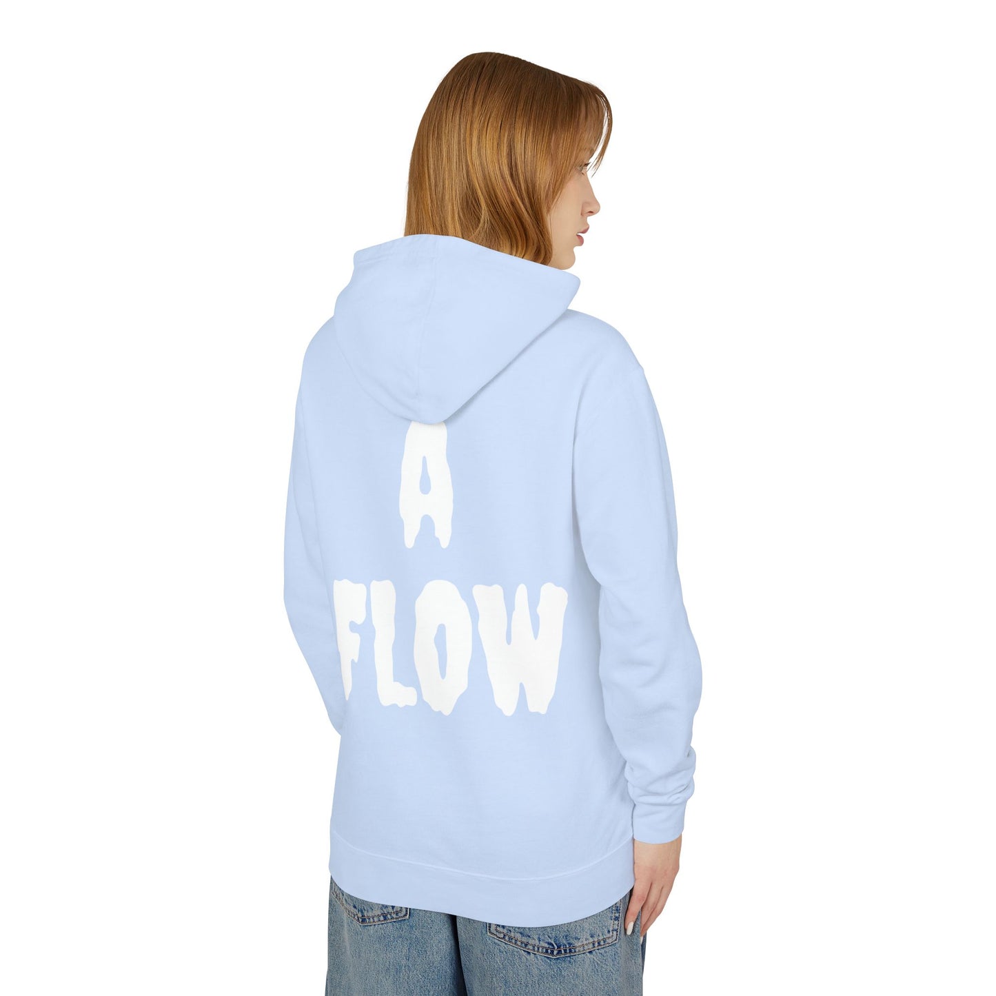 Hoodie licht blauw