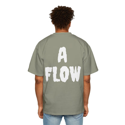 A FLOW T-Shirts blauwgroen (Eucalyptus)