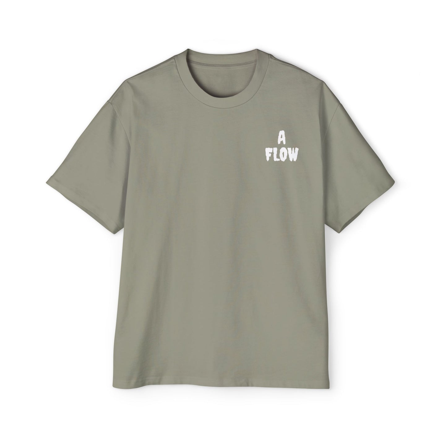 A FLOW T-Shirts blauwgroen (Eucalyptus)