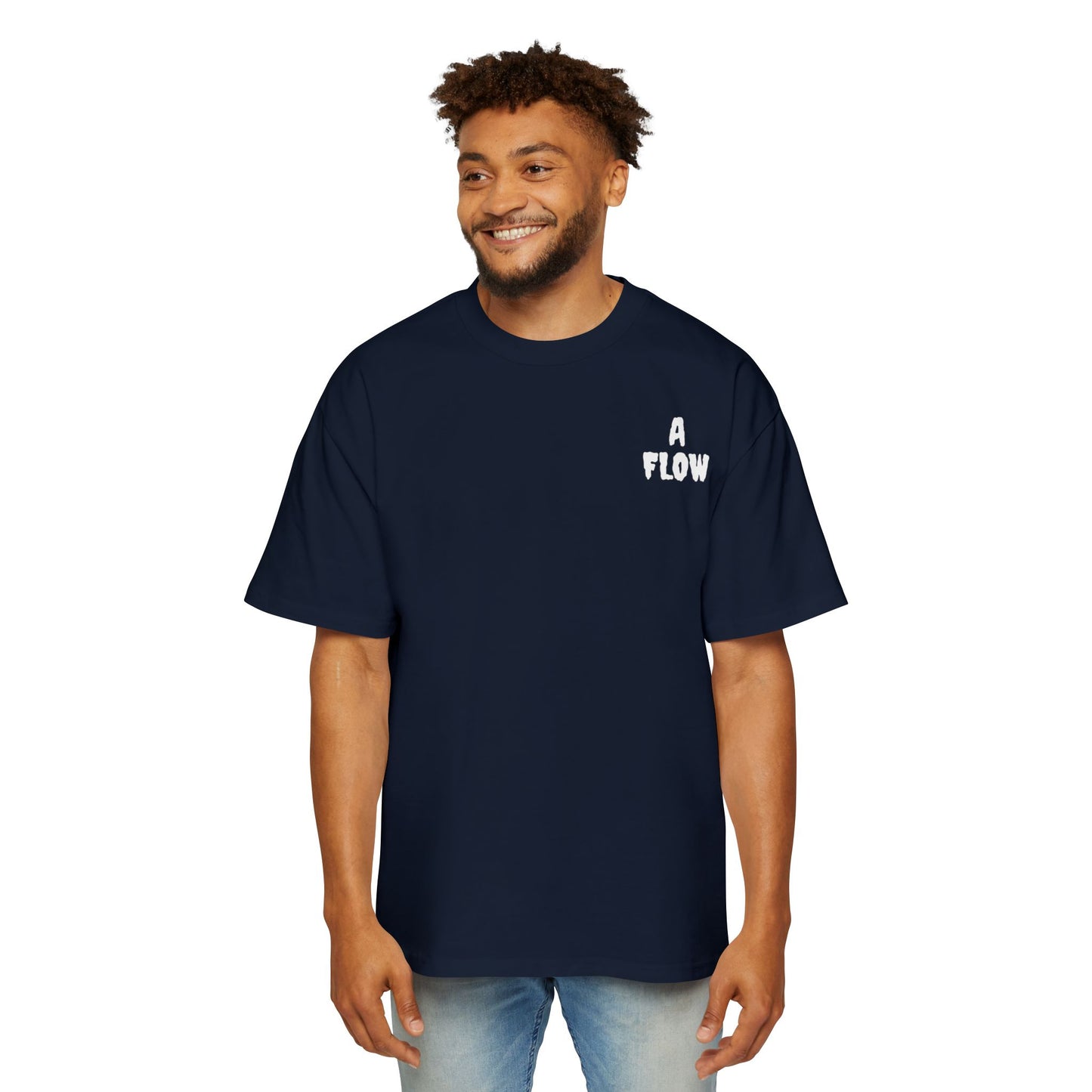 A FLOW T-Shirt navy