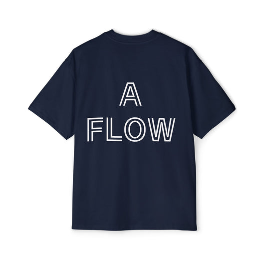 A FLOW T-Shirts navy dubbel