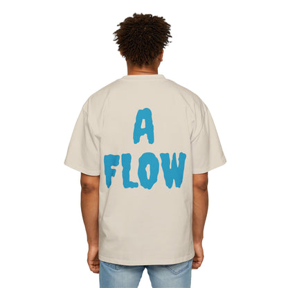 A FLOW basic beige blauw