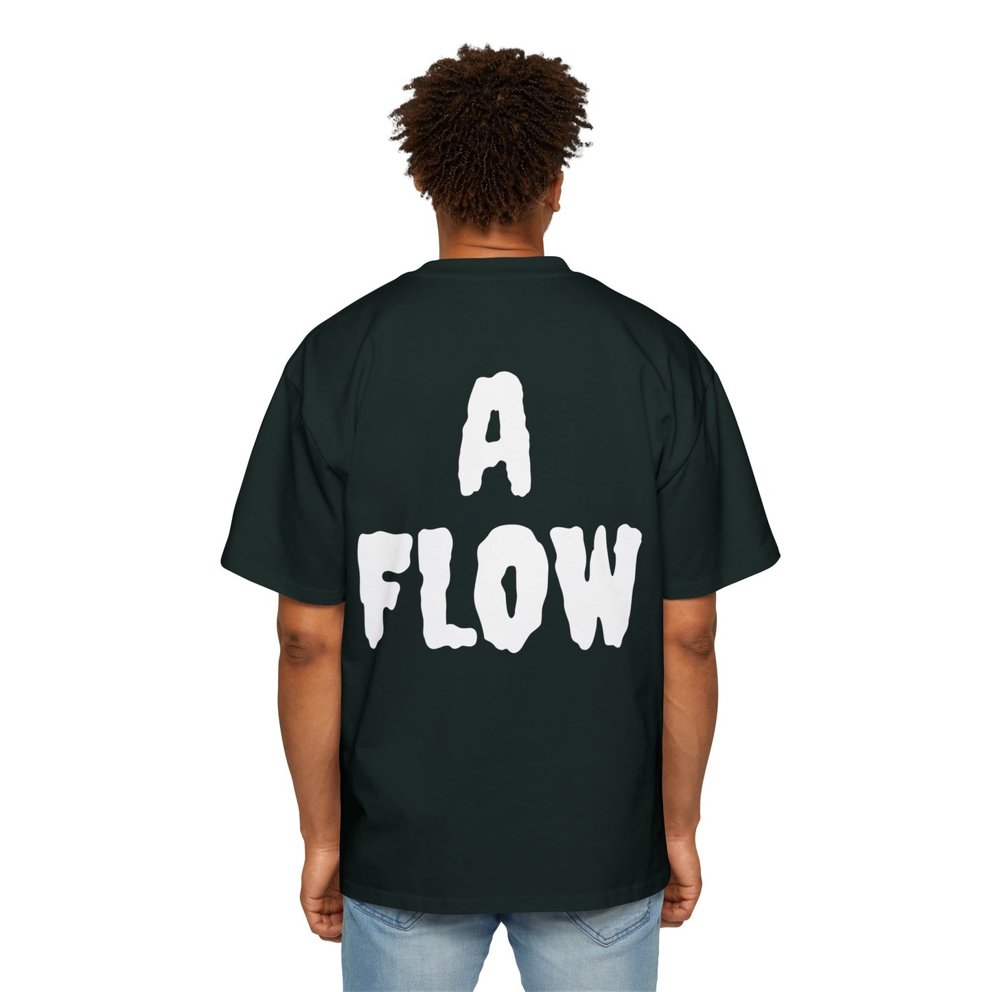 A FLOW T-Shirt donker groen