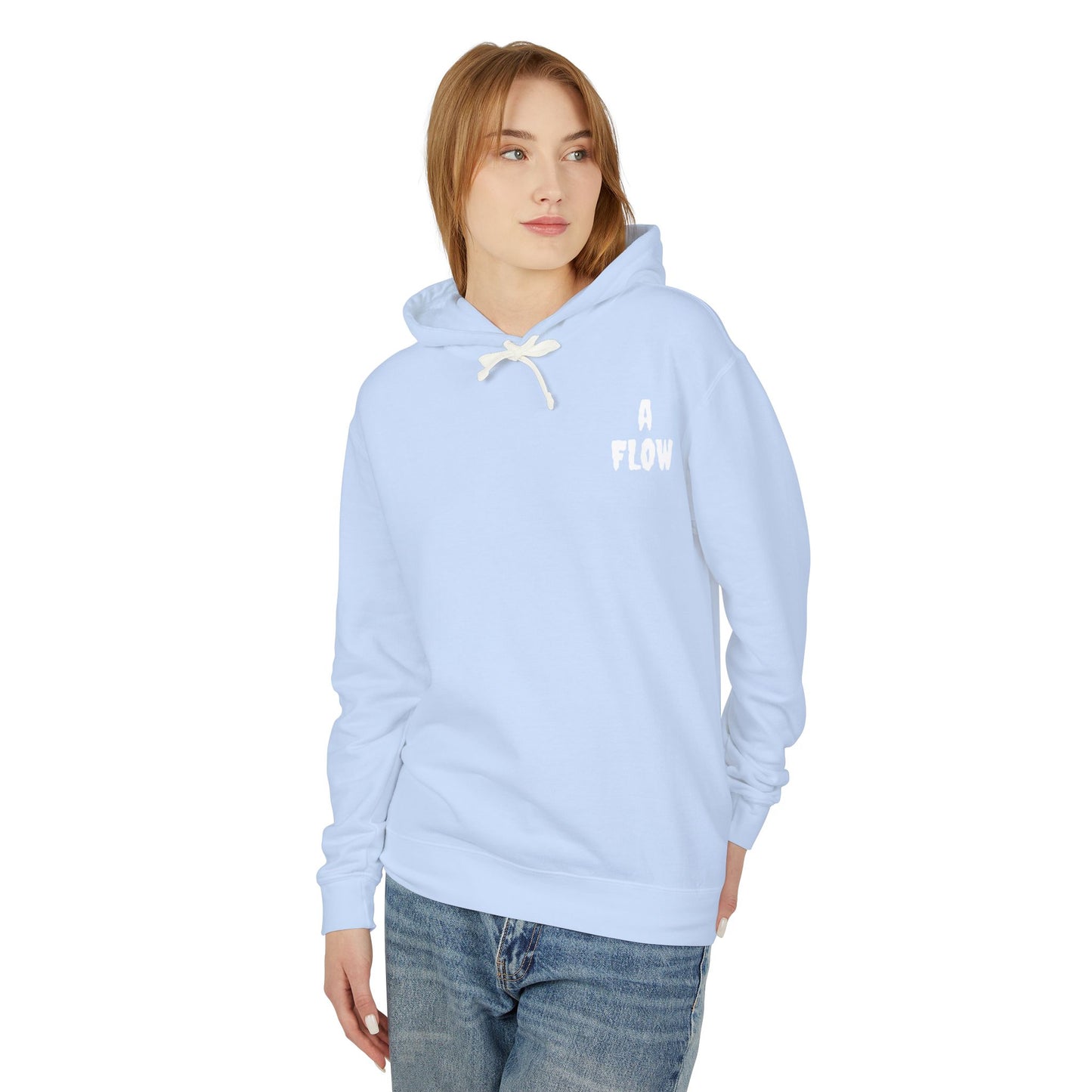 Hoodie licht blauw